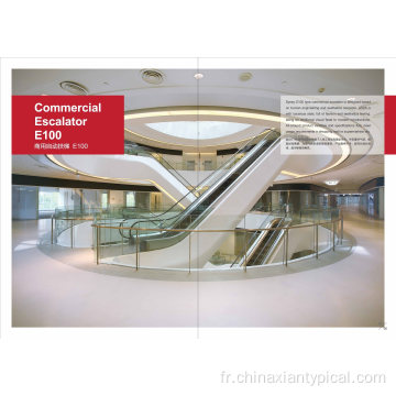 Escalator public extérieur commercial économique intérieur de 30 degrés